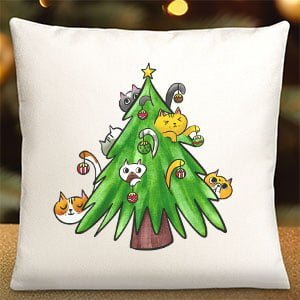 Christmas cushion category icon