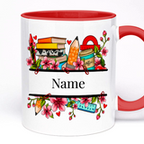 Personalised Teacher's Gift Mug, Custom Name Field, Ceramic 11oz