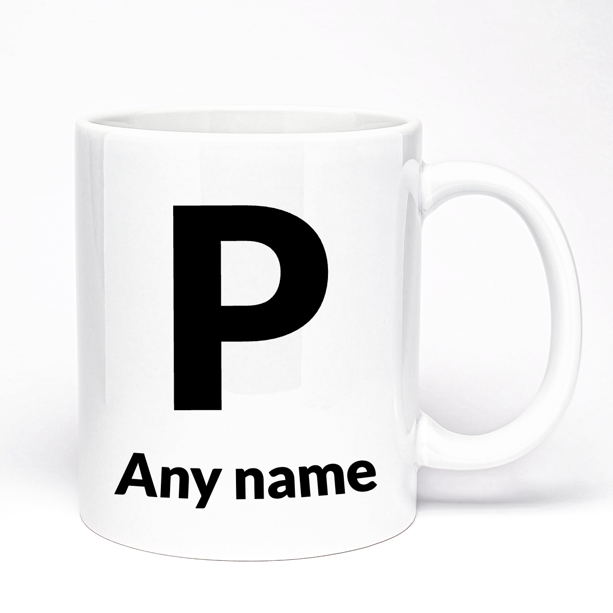 Letter and Name Mug | Choose Your Letter And Name | 11oz Ceramic Mug