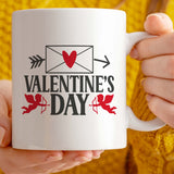 Valentine's Day Gift Mug | 11oz Ceramic Coffee Tea Cup, 5 Colours | Gift for Her