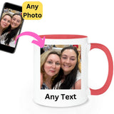 Any Photo Any Text Gift Mug, 11oz Ceramic Mug