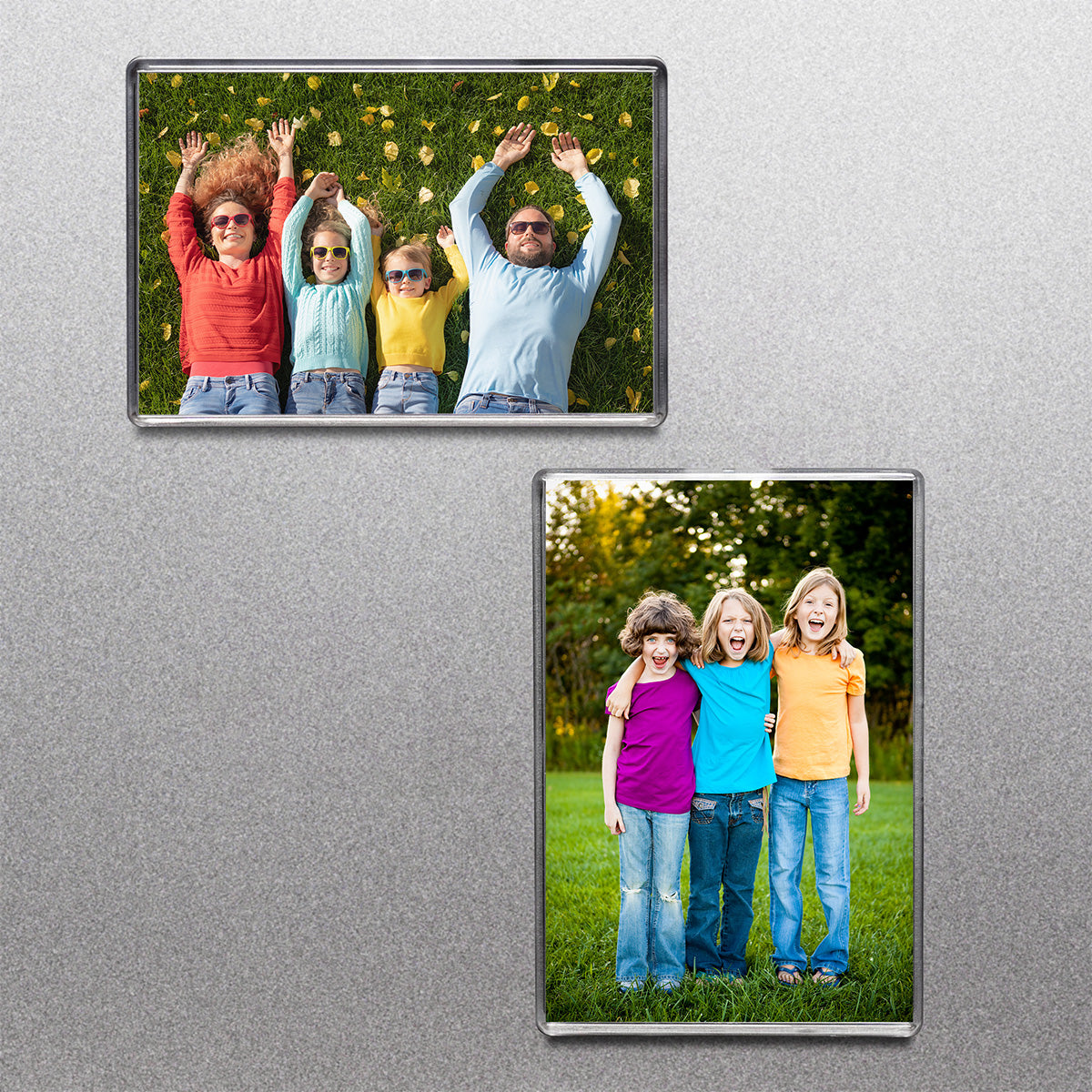 Acrylic Photo Magnet, Custom Fridge Magnet 9cm x 6cm, Upload Your Photo