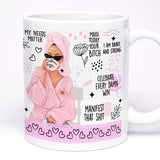 affirmation manifestation mug 11oz ceramic