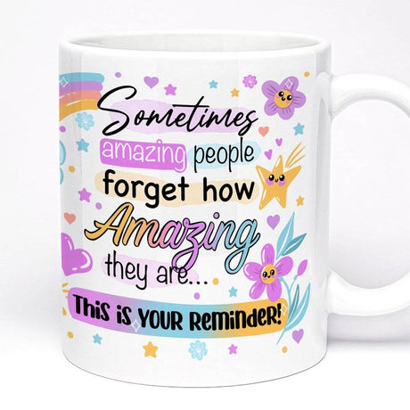 Amazing People Motivation Mug 11oz Ceramic, Gift, Present