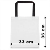 Teaching Assistant Tote Bag, coloured handles 33x36 cm