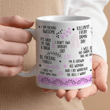 Affirmation Manifestation Mug, Gift for Her, Friend, Sister | 11oz Ceramic Mug