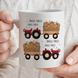 Christmas Farming Gift Mug | Jingle Bales | 11oz Ceramic Mug