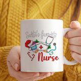 Christmas Mug | Santa's Favourite Nurse | 11oz Ceramic Gift Mug