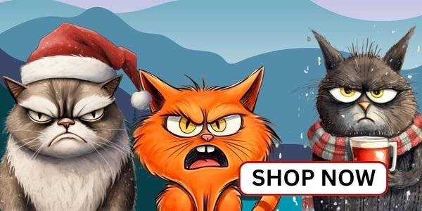 funny animal gift collection banner