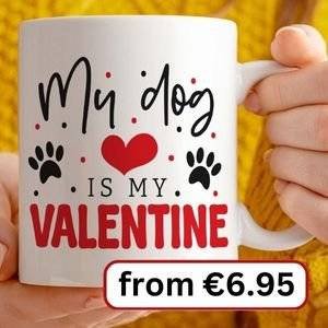 maltese dog themed christmas mug